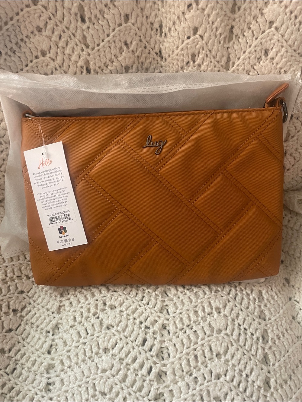 NWT- Lug Waltz Cappucino
